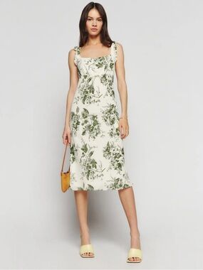 reformation weiss linen dress Weiss Linen Dress